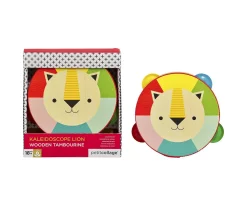 Niños Petit Collage Pandereta De Madera