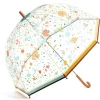 Djeco Paraguas Transparente Pequeñas Flores^ Paraguas Infantiles