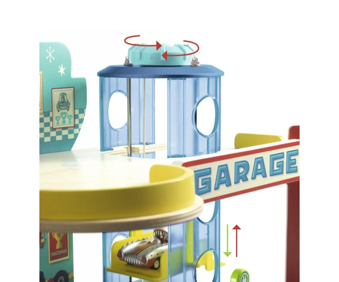 Niños Djeco Parking Crazy Garage