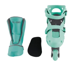 Globber Patines en Línea 2 en 1 Menta T.30-34^Niños Patinetes