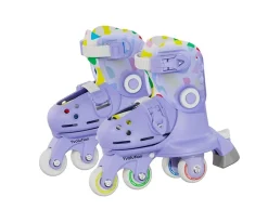 Yvolution Patines Twista Lila 23-28^Niños Patinetes