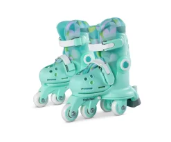 Yvolution Patines Twista Verde Ajustables 2 en 1 T.23-28^Niños Patinetes