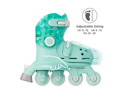 Yvolution Patines Twista Verde T.23-28^Niños Patinetes