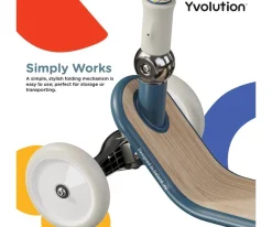 Niños Yvolution Patinete Classic Azul