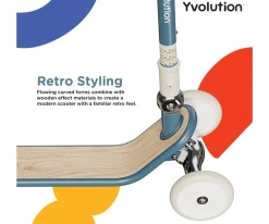 Niños Yvolution Patinete Classic Azul