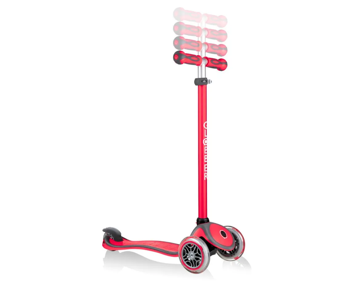 Niños Globber Patinete Go Up Comfort Rojo