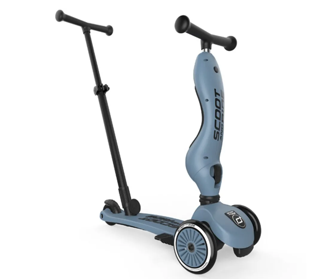 Niños Scoot and Ride Patinete Highwaykick 1 Push and Go Steel