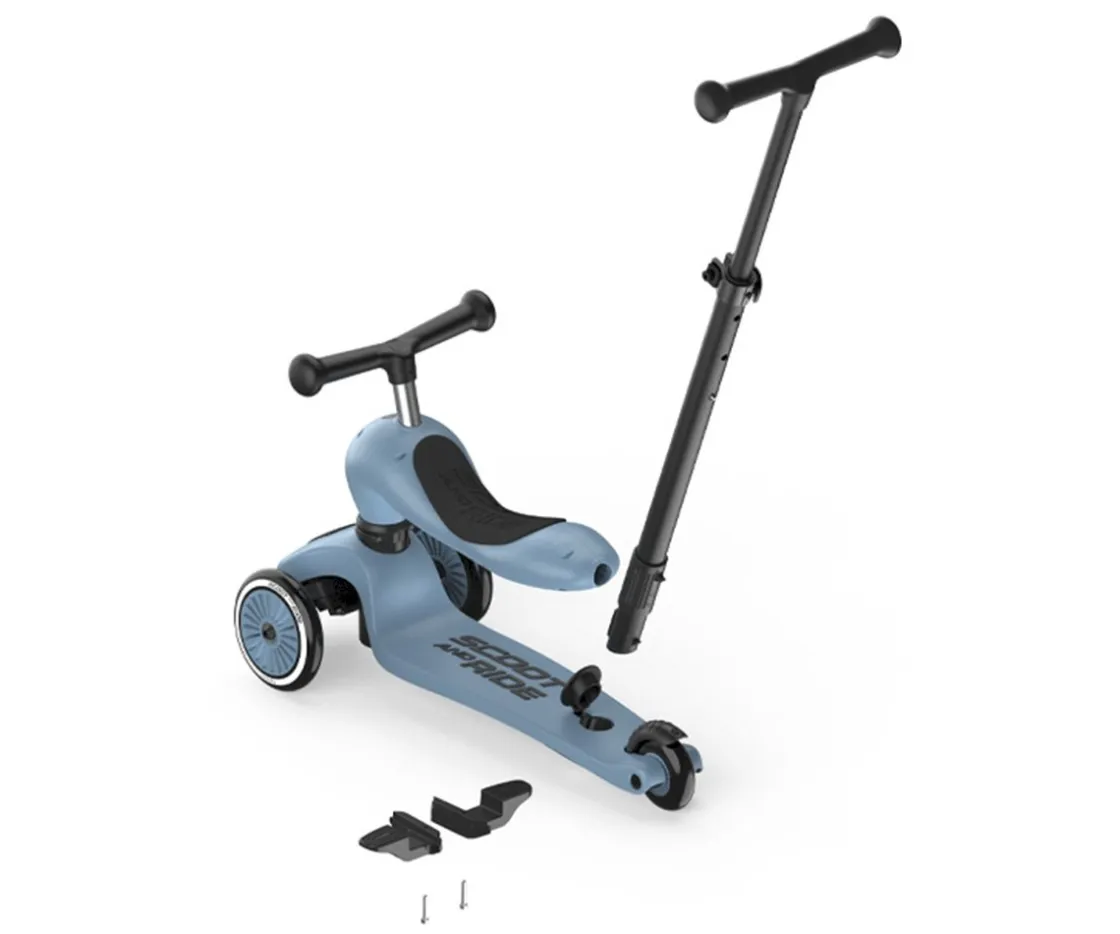 Niños Scoot and Ride Patinete Highwaykick 1 Push and Go Steel