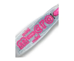 Niños Micro Patinete Deluxe Plegable Orion Glow Led Rosa