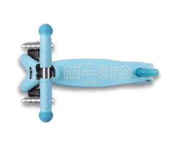 Niños Micro Patinete Mini 4 en 1 Deluxe LED Azul