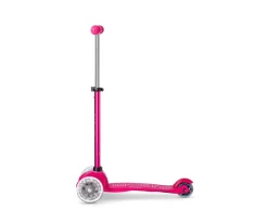 Niños Micro Patinete Mini 4 en 1 Deluxe LED Rosa