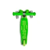 Niños Micro Patinete Mini Deluxe Verde Luces LED
