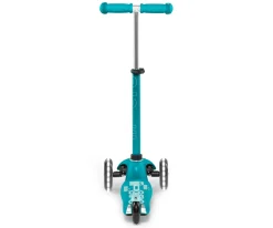 Niños Micro Patinete Mini Deluxe Aqua Luces LED