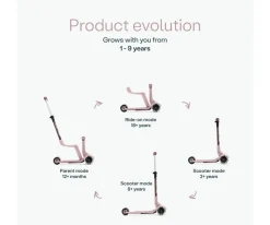 Niños SmarTrike Patinete SmartTrike Xtend Mini-Ride Rosa