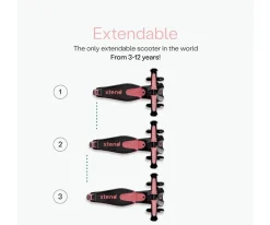 Niños SmarTrike Patinete Xtend Scooter-Ride On Soft Salmón