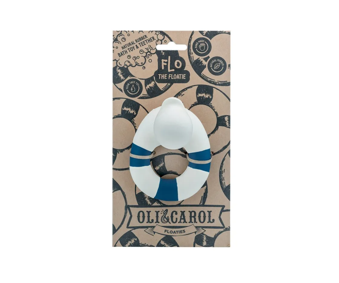 Niños Oli & Carol Pato de Baño Flo The Floatie Azul