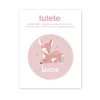 Tutete Pegatina Pequeña Sweet Deer para Botella y Cajas Almuerzo