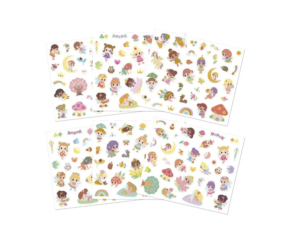 Niños Janod Pegatinas de Hadas