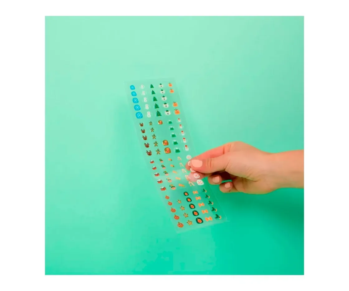 Omy Pegatinas para Uñas Ho Ho Ho