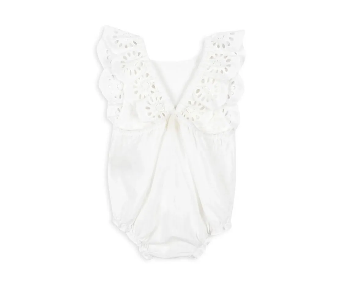 Konges Slojd Pelele Bebé Posey Blanco^ Ropa Infantil