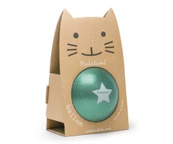 Niños Ratatam Pelota Glitter Verde 15 cm