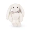 Niños Doudou et Compagnie Peluche Conejito Blanco Fleurette 25 cm Personalizable