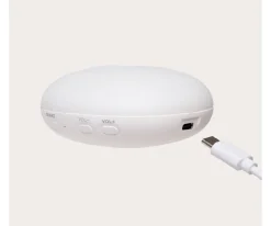 Moonie Peluche Luz-Sonido Oso Orgánico 2.0 Grey