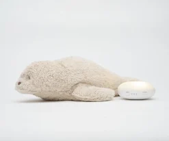 Niños Moonie Peluche Luz-Sonido Seal Orgánico Sand