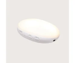 Niños Moonie Peluche Luz-Sonido Seal Orgánico Gray