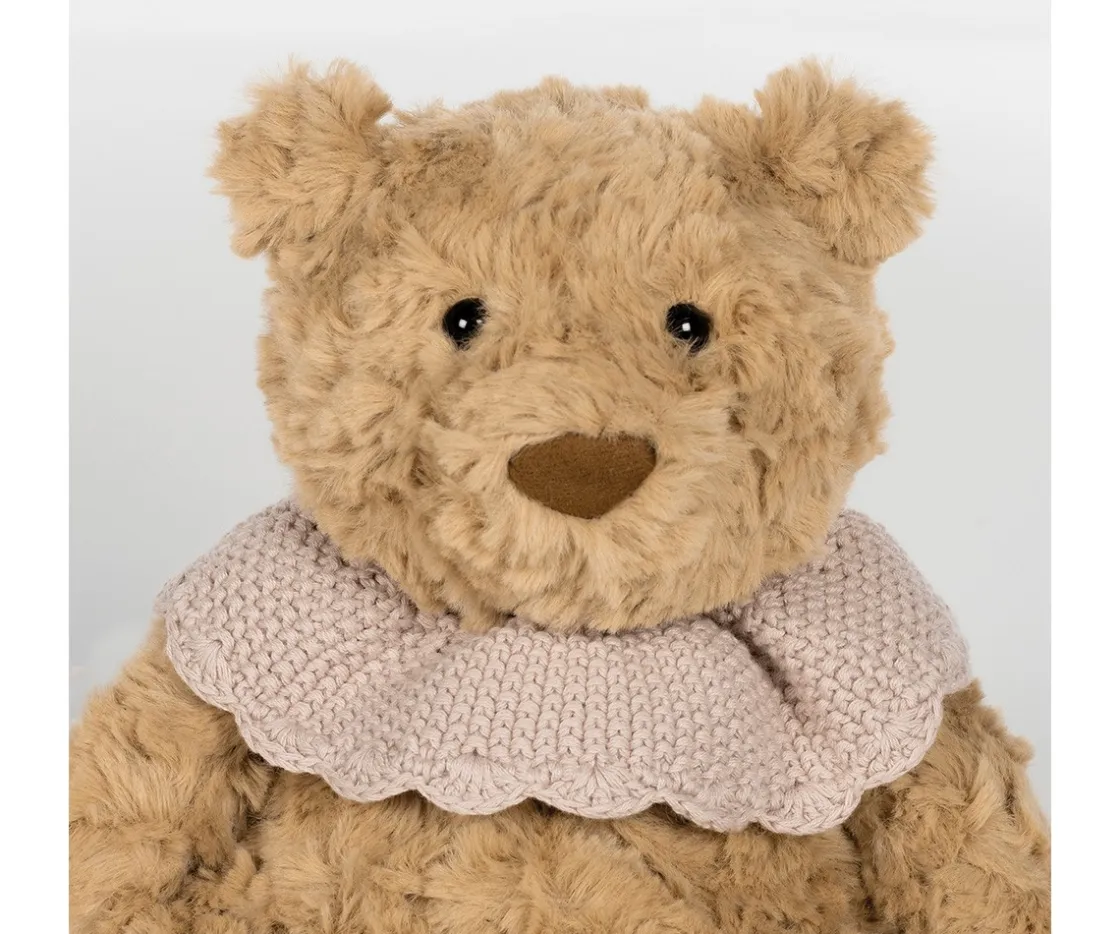 Pasito a Pasito Peluche Plush Bear Tricot Pink^Niños Peluches