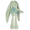 Niños kaloo Peluche Rabbit Aqua Pequeño Personalizable