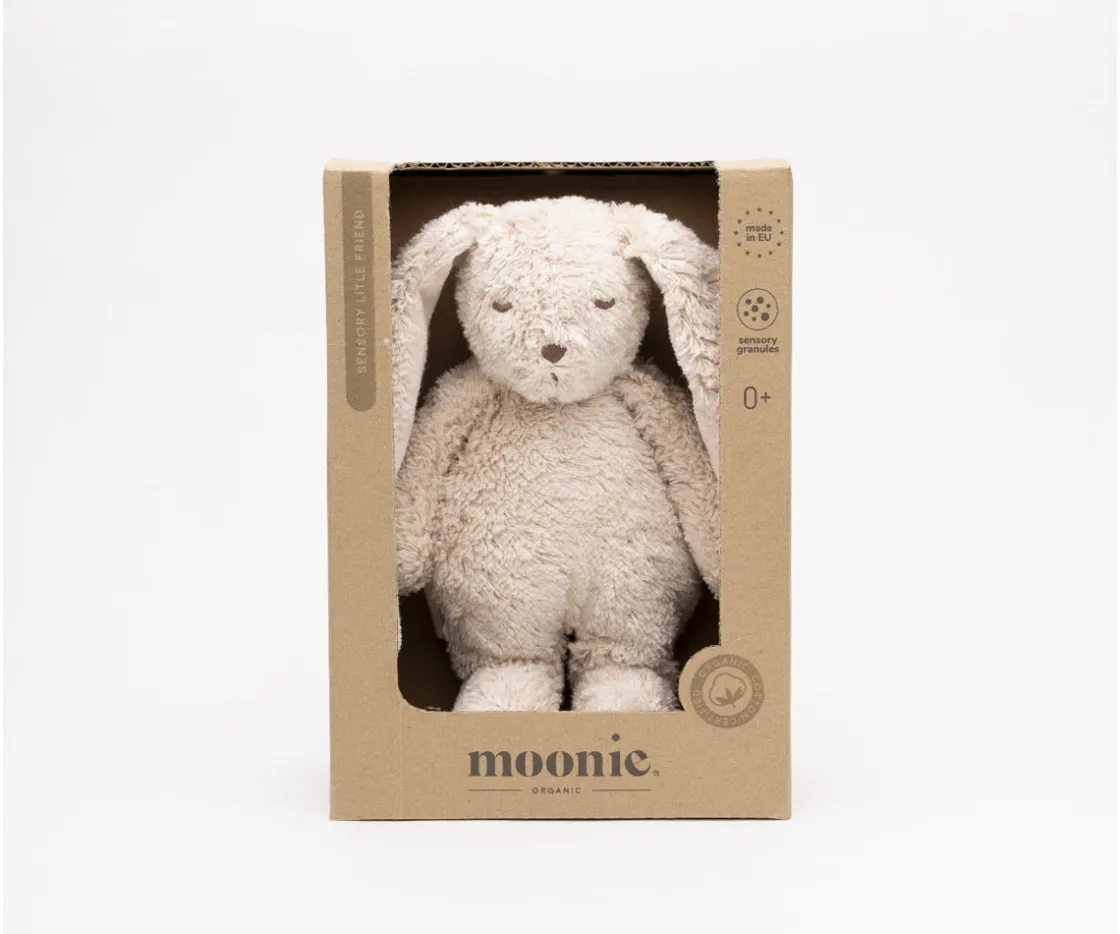 Moonie Peluche Sensorial Conejo Pequeño Sand Personalizable^Niños Peluches