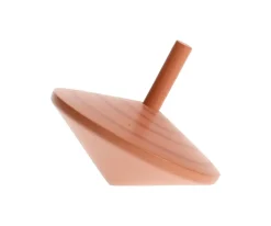 Niños Egmont Peonza de Madera Espiral Marrón Claro