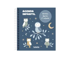 Tutete Pequeña Agenda Guardería Personalizable Magical Forest