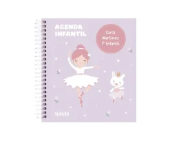 Tutete Pequeña Agenda Guardería Personalizable Ballet^ Colecciones Vuelta Al Cole