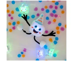 Niños Glo Pals Personaje + 2 Cubos Iluminados Party Pal Multicolor