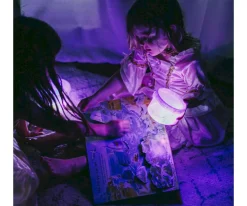 Glo Pals Personaje + 2 Cubos Iluminados Lumi Lila New^Niños Juguetes De Baño