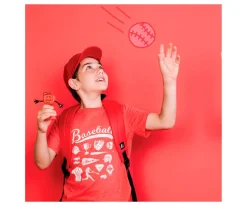 Niños Glo Pals Personaje + 2 Cubos Iluminados Sammy Rojo