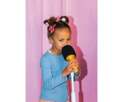Niños Lalarma Pie de Micrófono Rosa