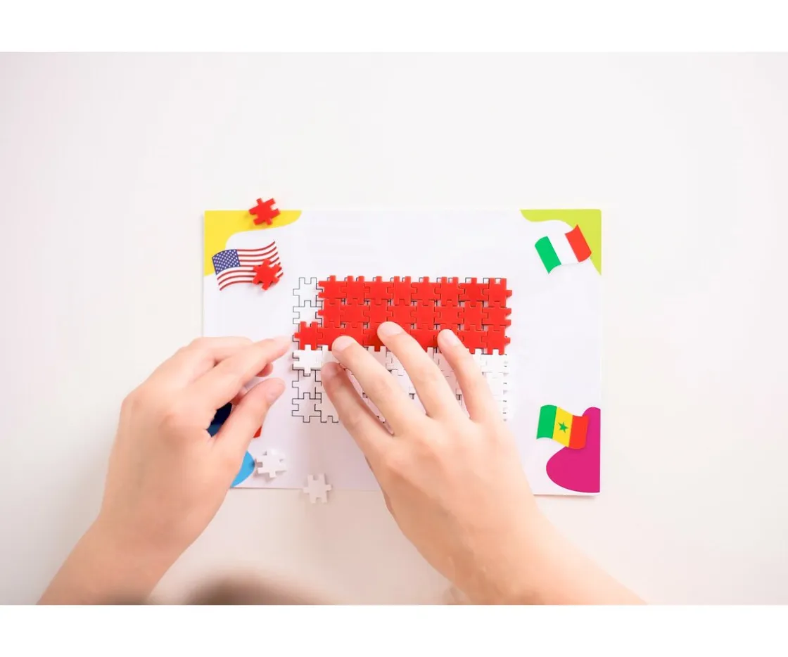 Niños Meli Piezas de Construcción Minis Tematic Flags