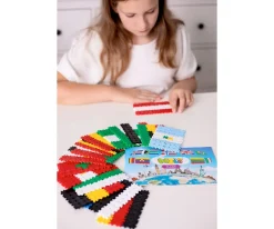 Niños Meli Piezas de Construcción Minis Tematic Flags