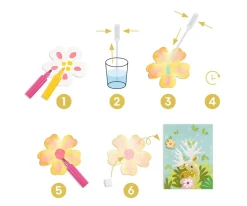 Niños Djeco Pintura con Agua y Papel Secante