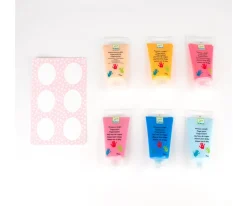 Niños Djeco Pintura de Dedos 6 Tubos Colores Pastel