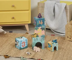 Niños Janod Pirámide Apilable Animales