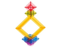 Niños Miniland Pirámides Apilables Translúcidas 25 uds