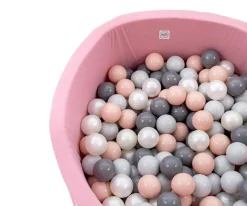 MiniBe Piscina Bolas para Bebé Cotton Rosa^Niños Juguetes Para Niños De Un Año