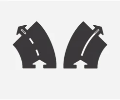 Niños Way To Play Pista de Coches Flexible 12 Piezas