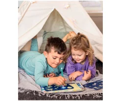 Niños moses Pizarra Dibujando con Luz Vamos a la Cama