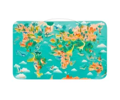 Niños Janod Planisferio Magnético Dino