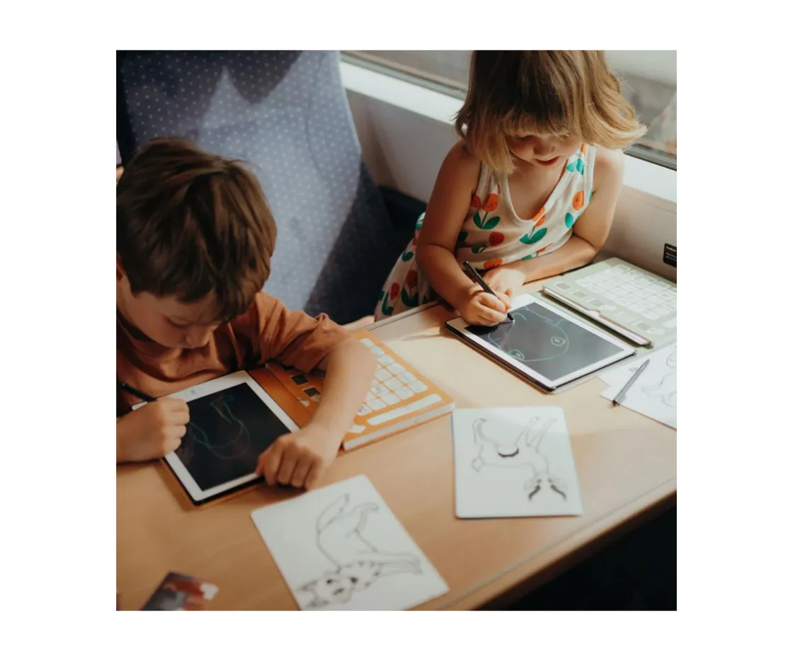 Niños Kidywolf Plantillas KidyDraw Mini Érase Una Vez y Animales